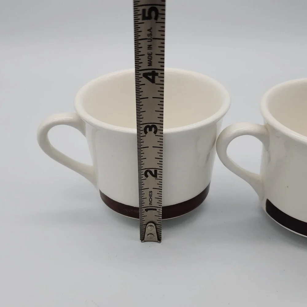Jackson Custom China Restaurant Ware Jac-allme Coffee Cups Union Made